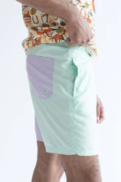 Ragstock Sale Store 31 Ragstock Sale Store -Ragstock Sale Store pastel purple and mint color blocked swim shorts 3 50524.1666807900